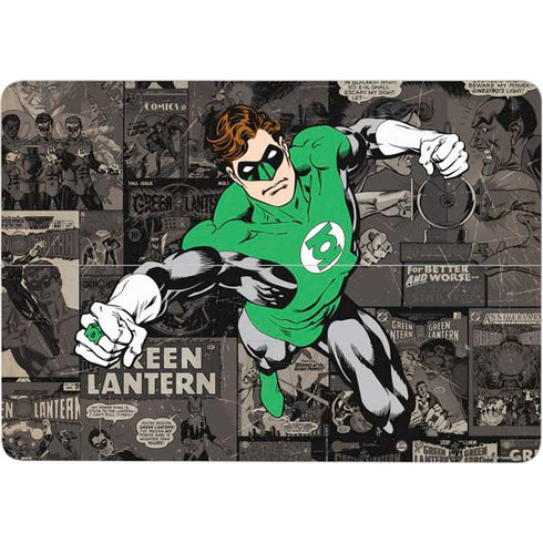 DC Comics Green Lantern Vintage Action Pose Pattern Surface Laptop Studio Skin